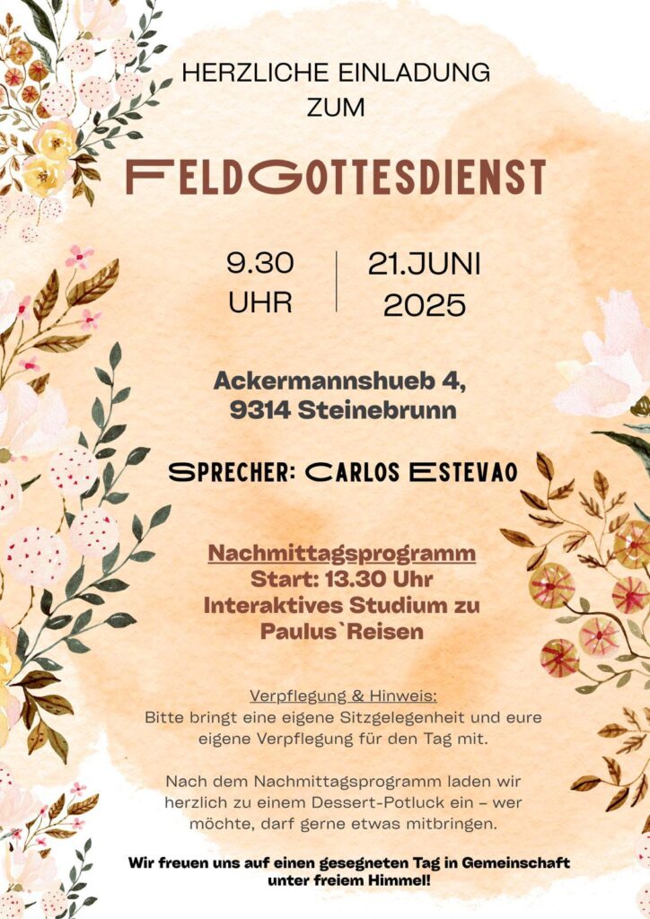 Feldgottesdienst
